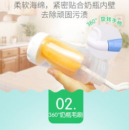 请问妈妈们用的是什么牌子的奶瓶刷啊?