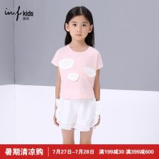 童装云朵标志里面有2个小点点