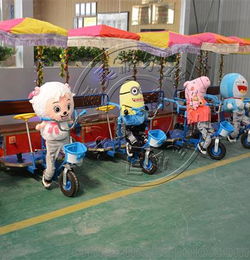 公园里大人小孩都能玩的那个电动车叫什么