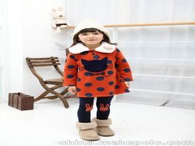 童装连衣裙批发，儿童女装冬装裙子品牌