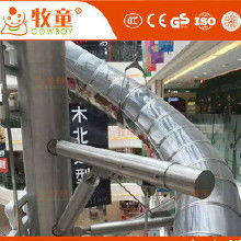 不锈钢游乐设备厂家，不锈钢滑梯游乐设施