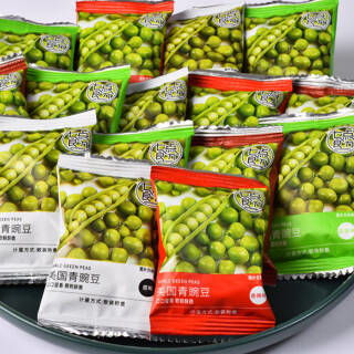 有一种小袋装的豌豆零食叫什么名字?