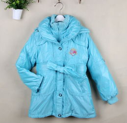 品牌尾货羽绒服童装图片
